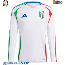 Maglie da calcio Italia Seconda Maglia Europei 2024 Manica Lunga